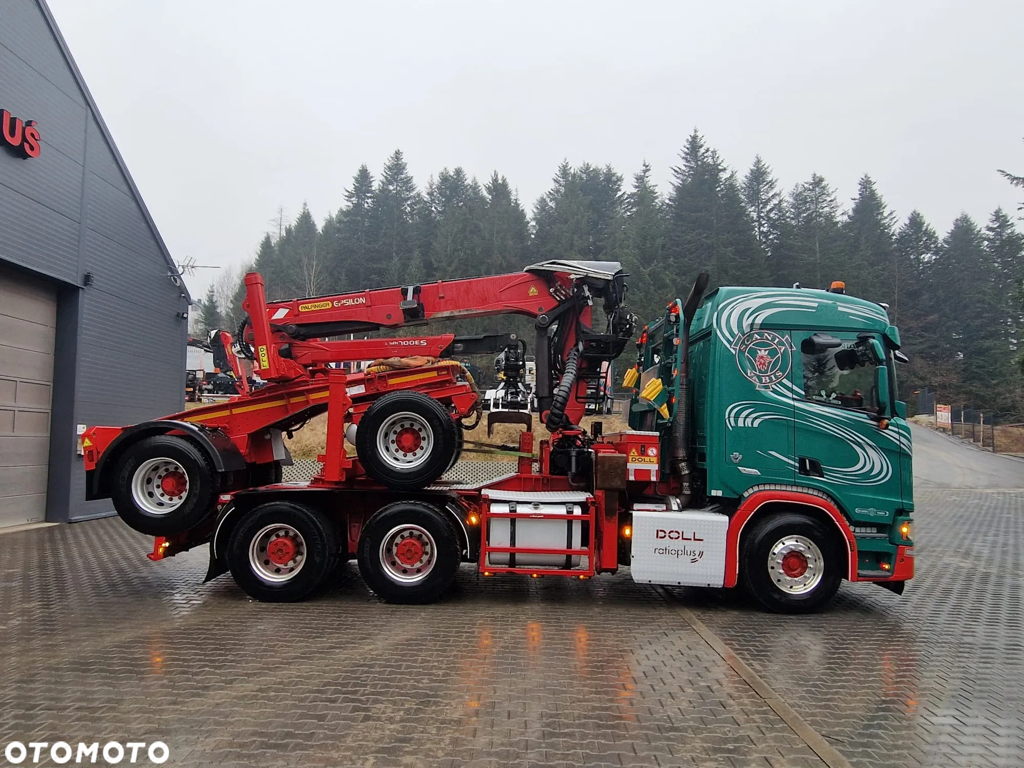 Scania Do drewna drzewa lasu doll - 8