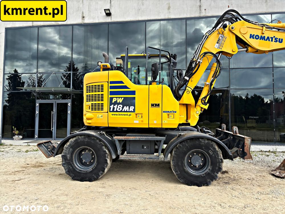 Komatsu PW 118 MR-11 KOPARKA KOŁOWA 2018R. ENGCON | 98 WACKER 9503 100 TAKEUCHI TB295 TEREX TW 110 LIEBHERR 311 309 YANMAR MECALAC 714 CAT 313 JCB 130, 145 - 2
