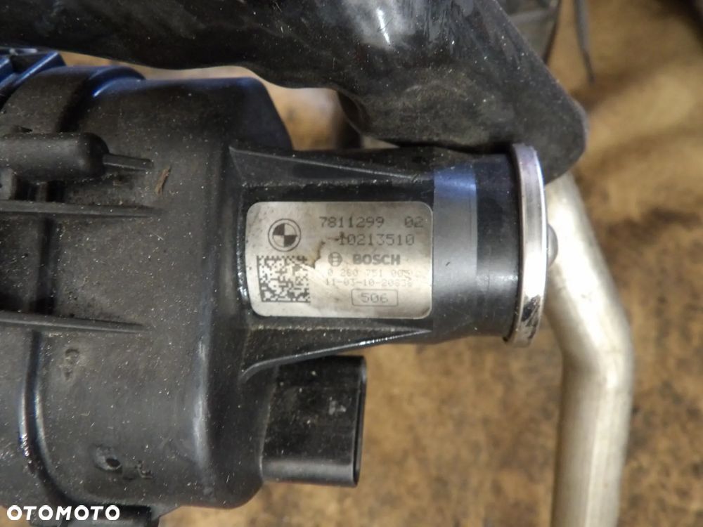 BMW - F01 - N57 - 4.0 - 306KM - KOLEKTOR SSĄCY , NASTAWNIK - 7800088  7811299 - 3