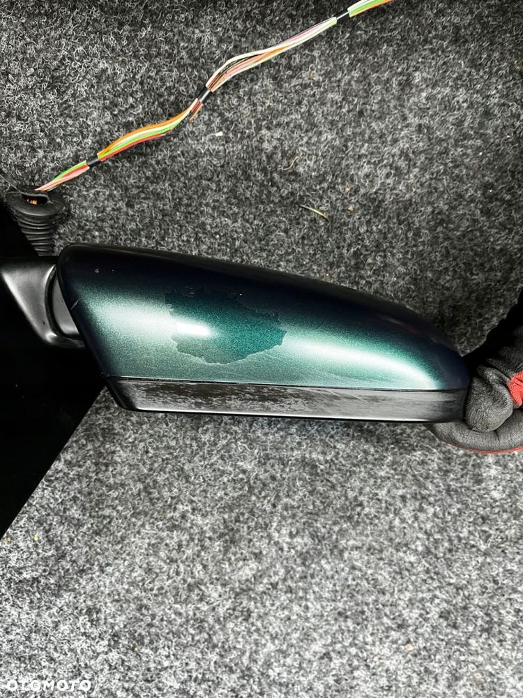 lusterko prawe bmw e38 8 pin lakier 324/6 Oxfordgruen - 4