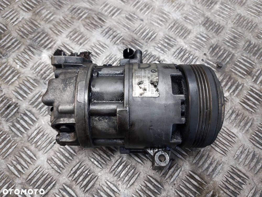 SPRĘŻARKA KOMPRESOR KLIMATYZACJI BMW E46 320 D 2.0 D 6905643 - 1