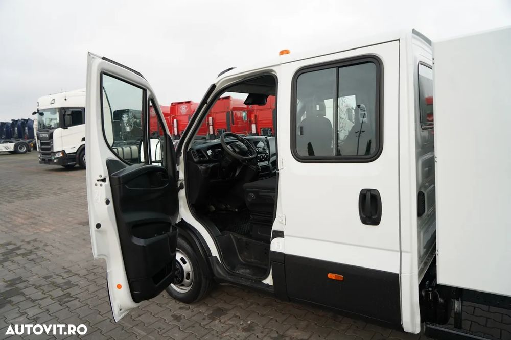 Iveco DAILY 35-140 / BASCULATOR / CU TRACȚIE MÂNĂ / DOUĂ TRACȚII / MANUAL / 6 LOCURI / - 23