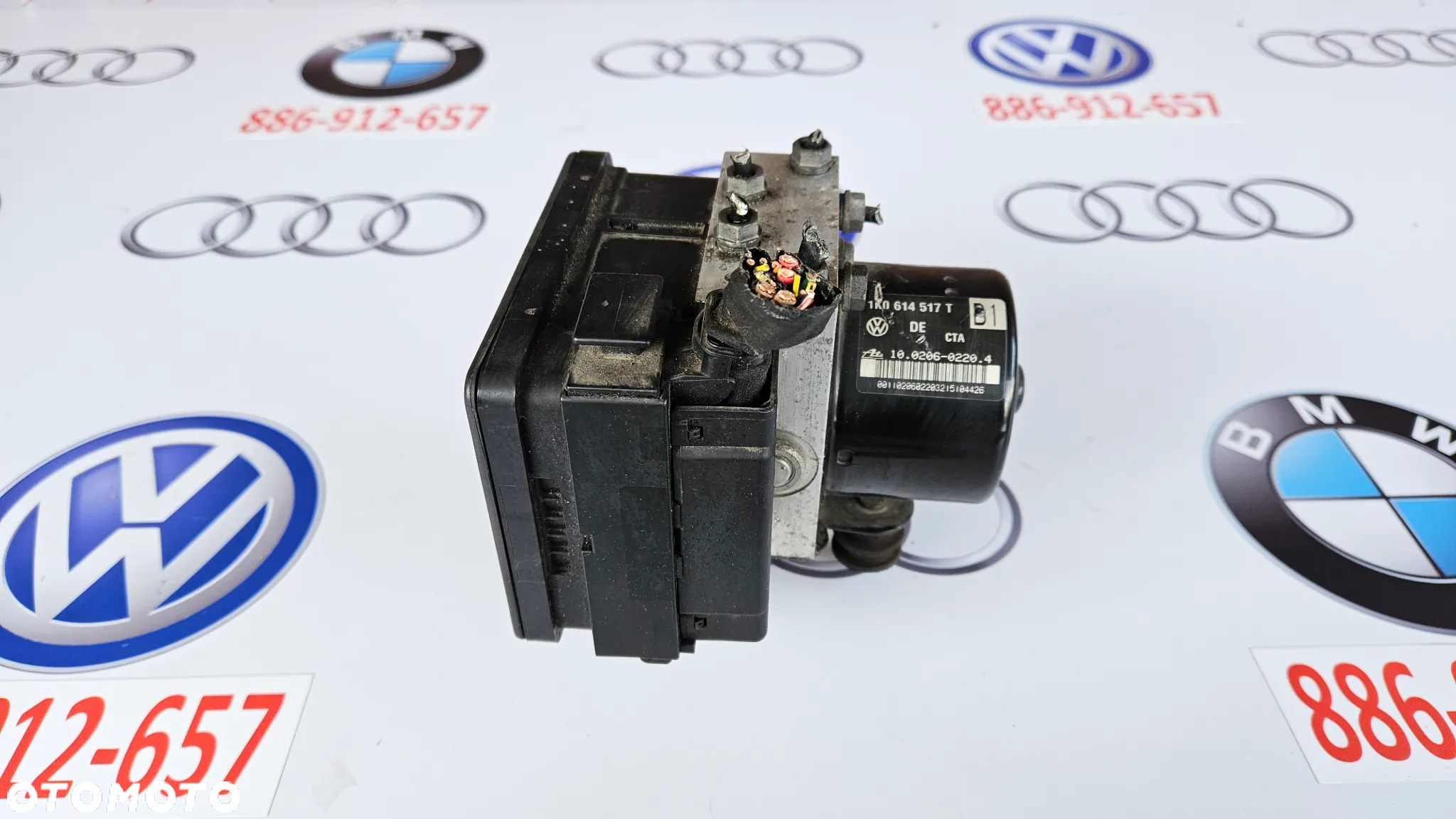 Audi A3 8P Pompa hamulcowa ABS Sterownik pompy 1K0907379AA 1K0614517T - 3