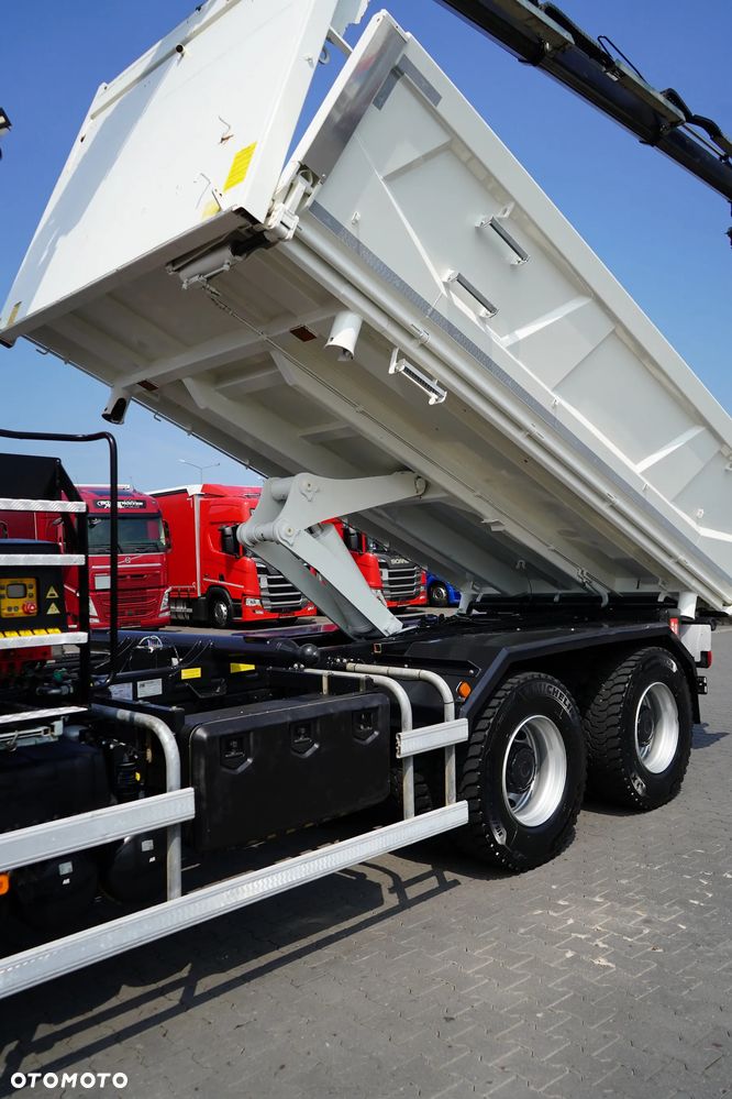 MAN / TGS / 33.420 / E 6 / WYWROTKA + HDS / FASSI F 175 / 6 X 4 / HYDROBURTA - 15