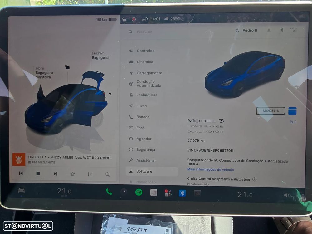 Tesla Model 3 Long Range Tração Integral Premium - 14