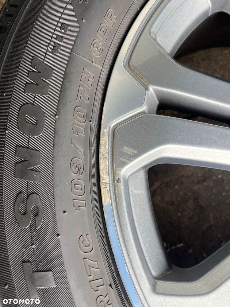 Koła 17 cali Talento, Vivaro, Trafic ,opony bdb - 6
