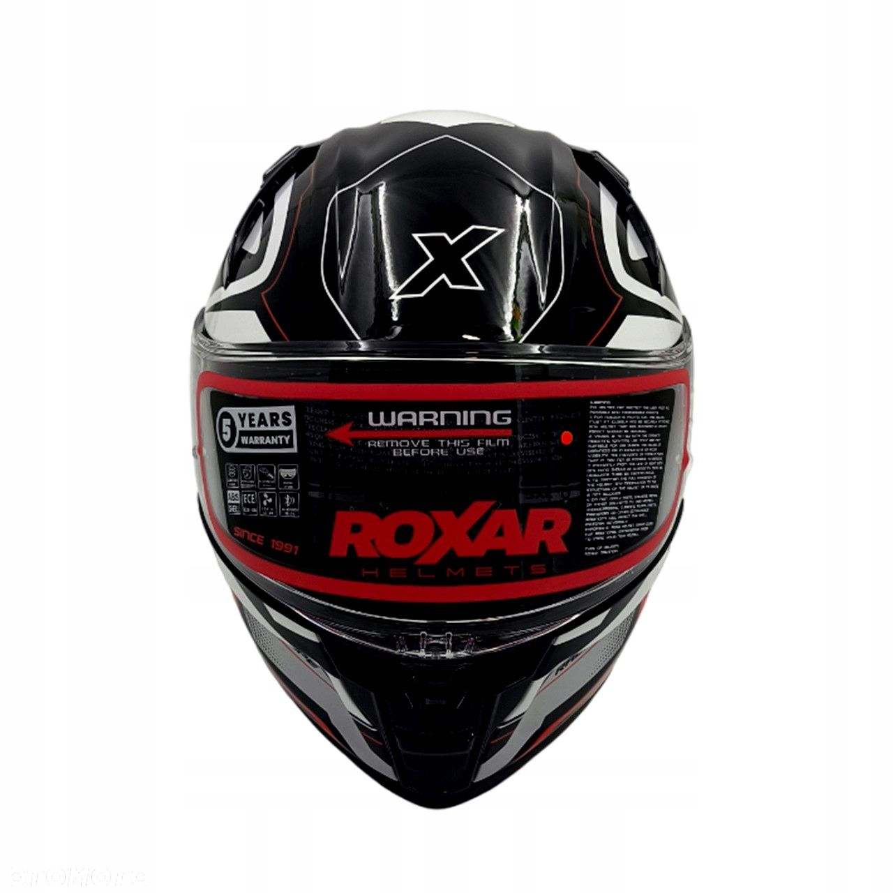 Kask integralny Roxar Bayamo Evo Race rozmiar M 5 lat gwarancji - 5
