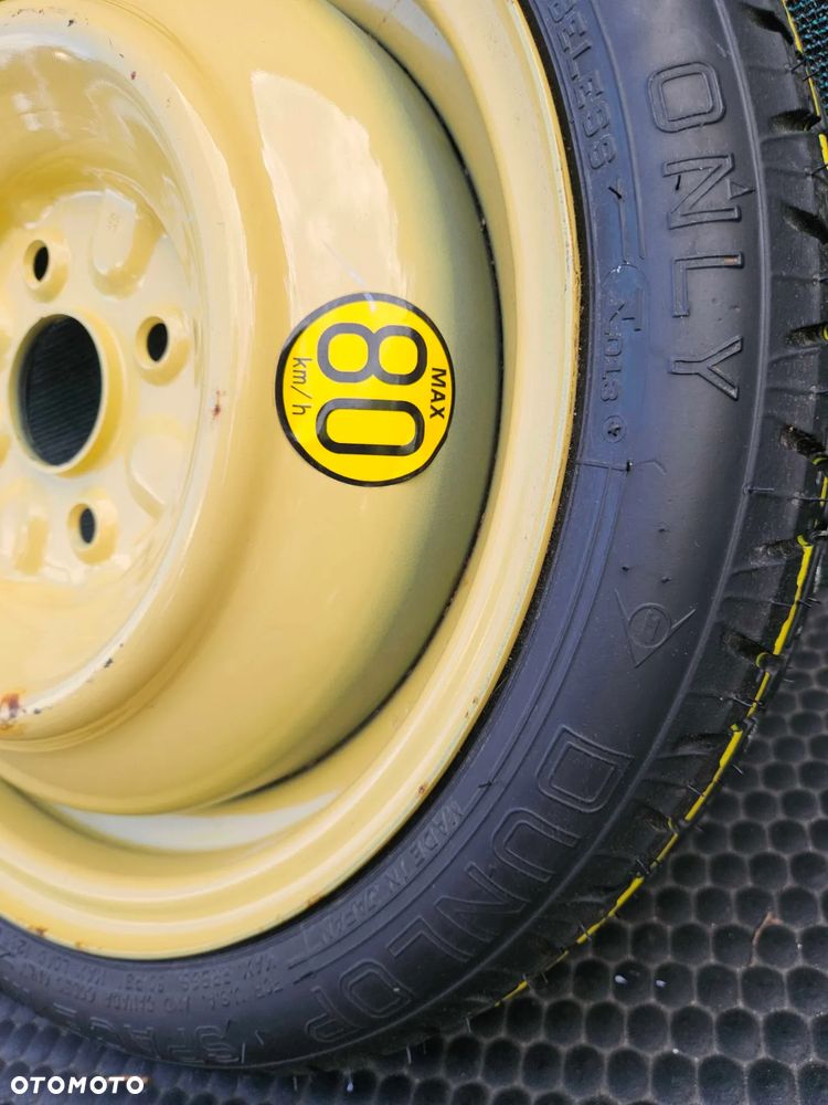 Koło Dojazdowe Dojazdówka Zapasowe Zapasówka 4x100 T115/70 D14 88M Toyota Yaris I 1 Honda - 12