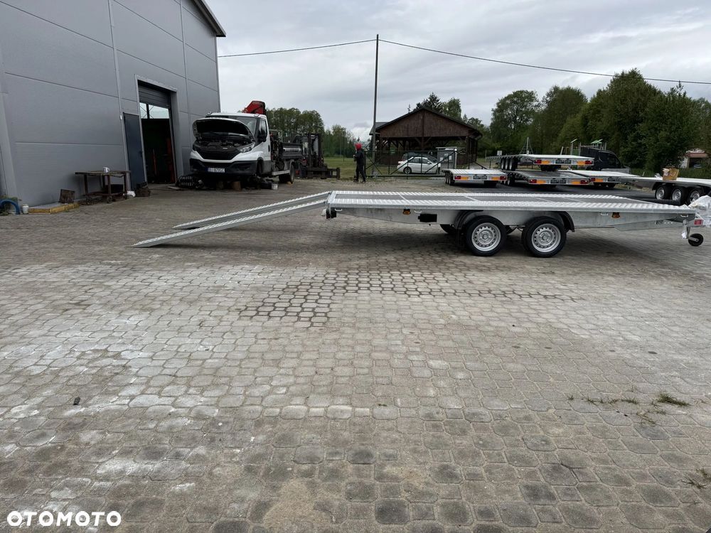 Niewiadów 450x210cm nowa laweta Mars 2700kg płaska platforma FV 23% - 11