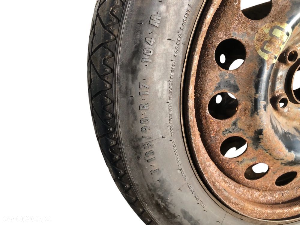 3946. Koło Zapasowe Dojazdowe 135/90 R17 5x120 73 MM BMW 5 E60 E61 E83 X3- Gwarancja Wysyłka - 6