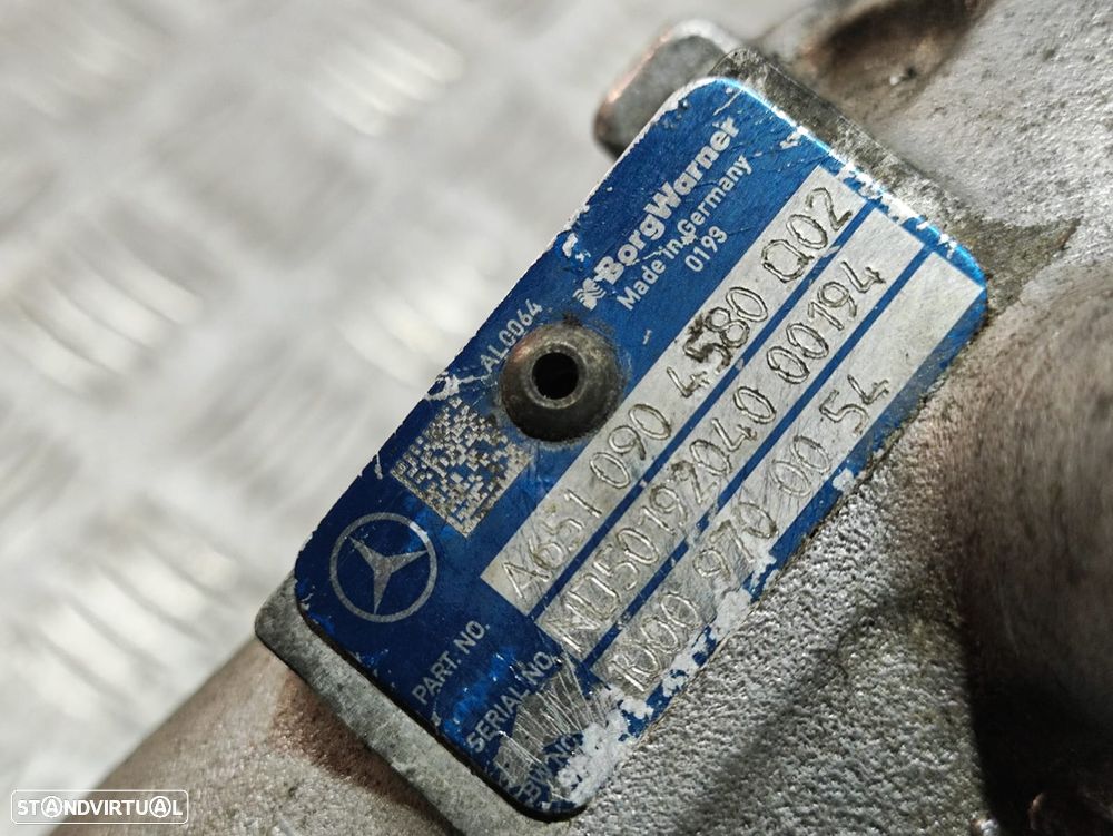 Turbo Compressor Biturbo BorgWarner Mercedes Benz 2.2 CDI 651912 - 7