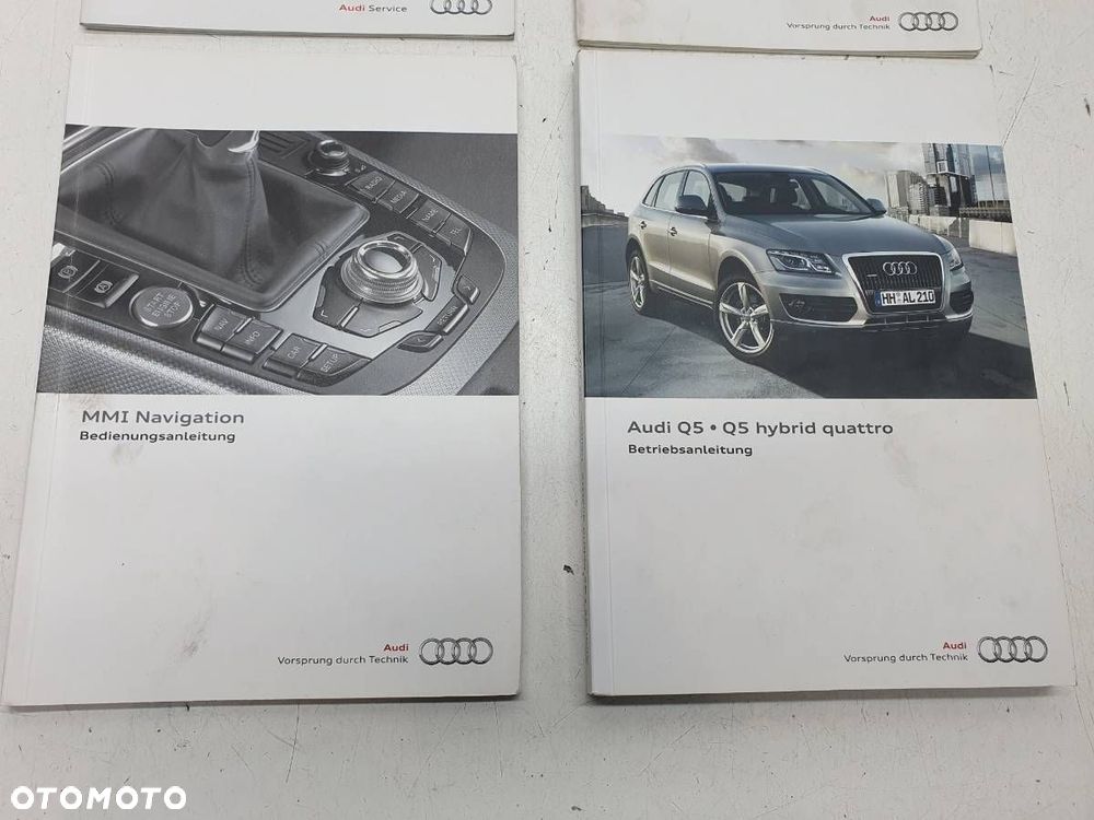 KSIĄŻKA SERWISOWA INSTRUKCJA AUDI Q5 2.0 TDI EUROPA - 2