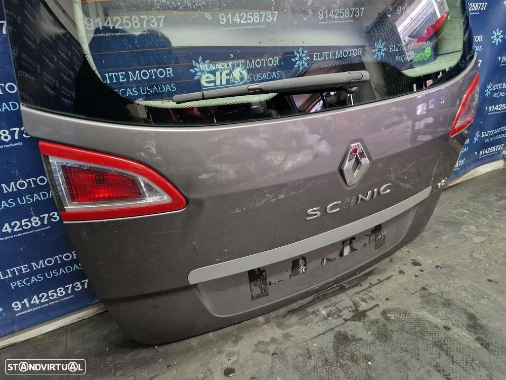 Tampa da mala usada RENAULT SCENIC III 3 ENVIO GRATUITO - 6