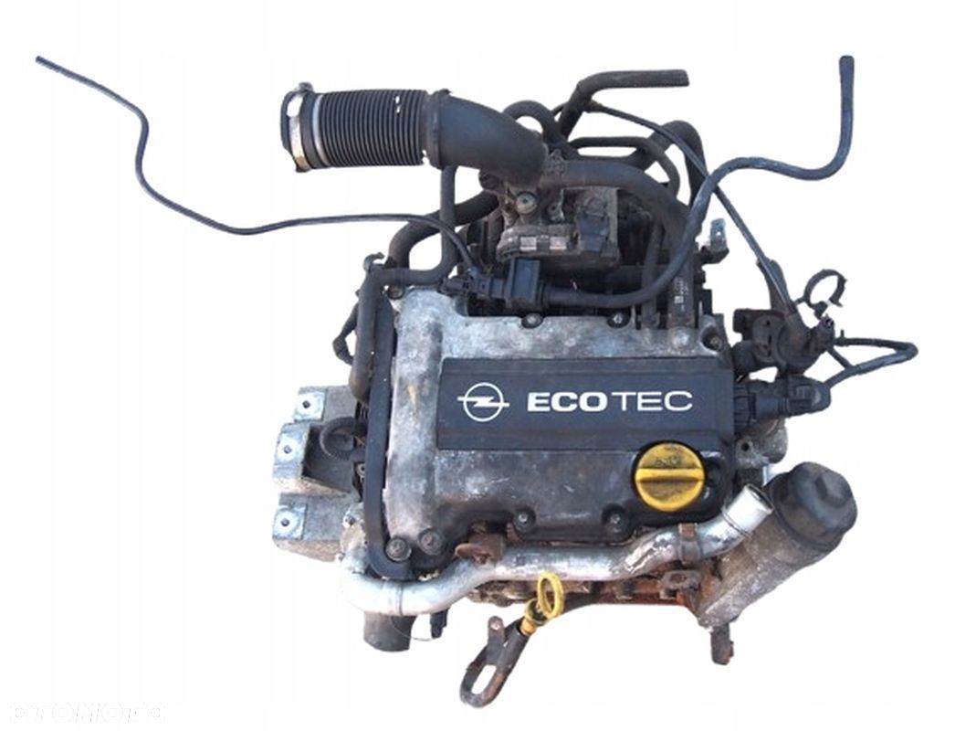 SILNIK KOMPLETNY OPEL AGILA CORSA / MERIVA 1.0 12v 58KM. EcoTec Z10XE - 1