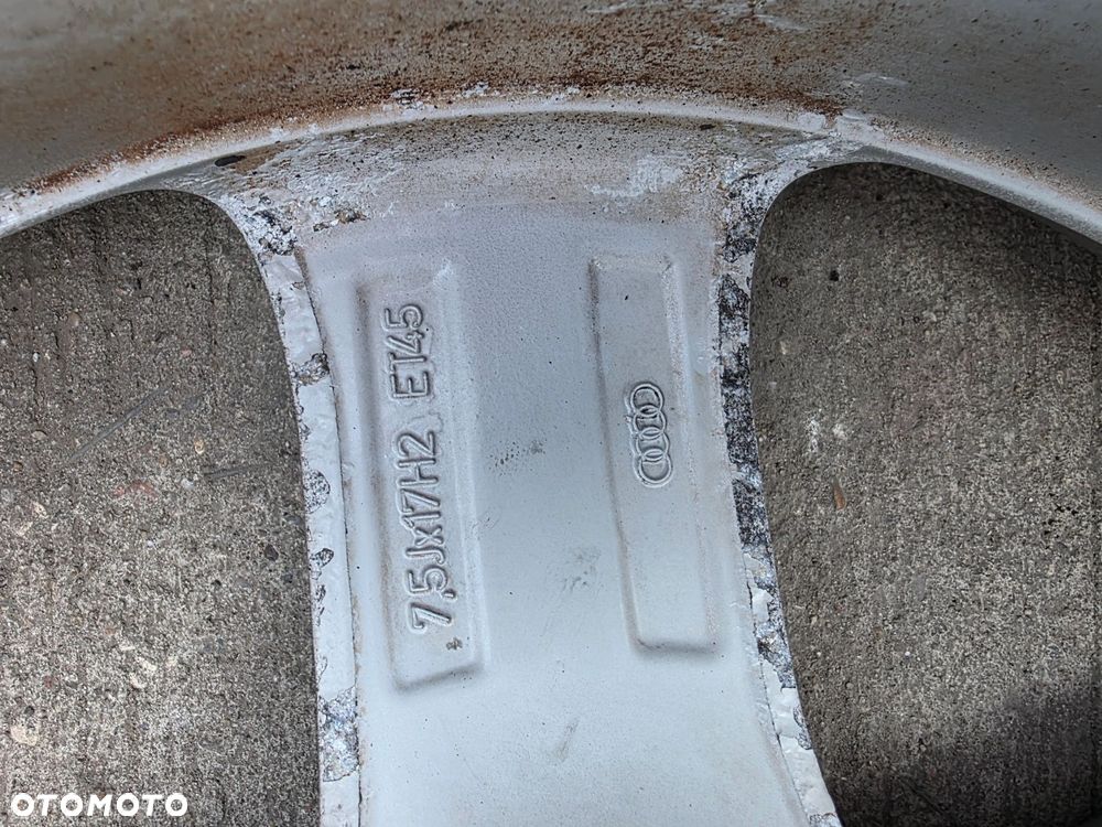 FELGA FELGI KOMPLET VW SKODA AUDI A4 A5 A6 7.5J R17 ET45 8K0601025BK 9/26 - 9