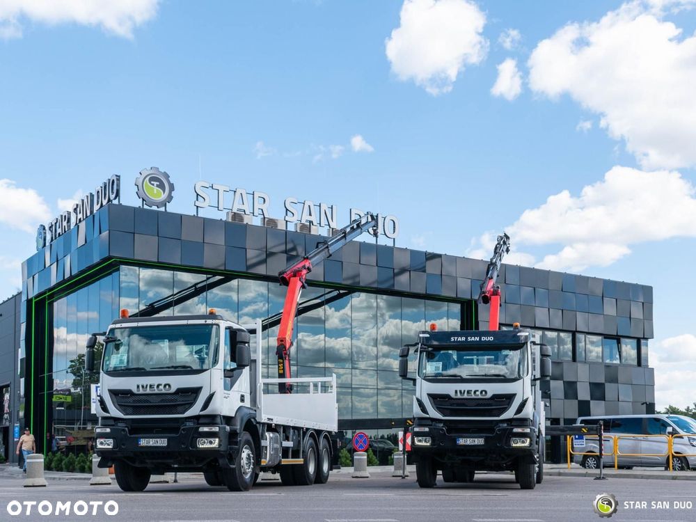 Iveco TRAKKER 360 6x4 PALFINGER PK 18502 SH HDS Żuraw Rotator - 15