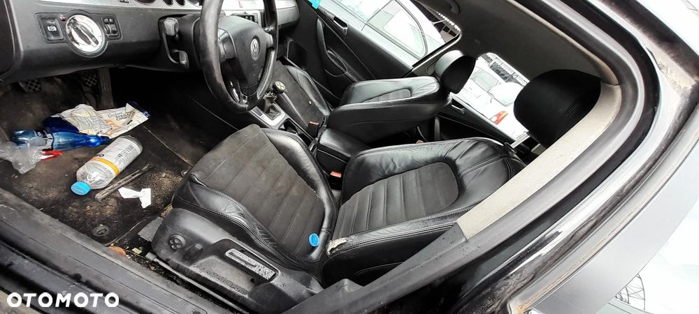 VW PASSAT B6 FOTEL LEWY KIEROWCY PRAWY PASAŻERA PRZÓD PRZEDNI SKÓRA ALCANTARA nr. 12/10 - 1