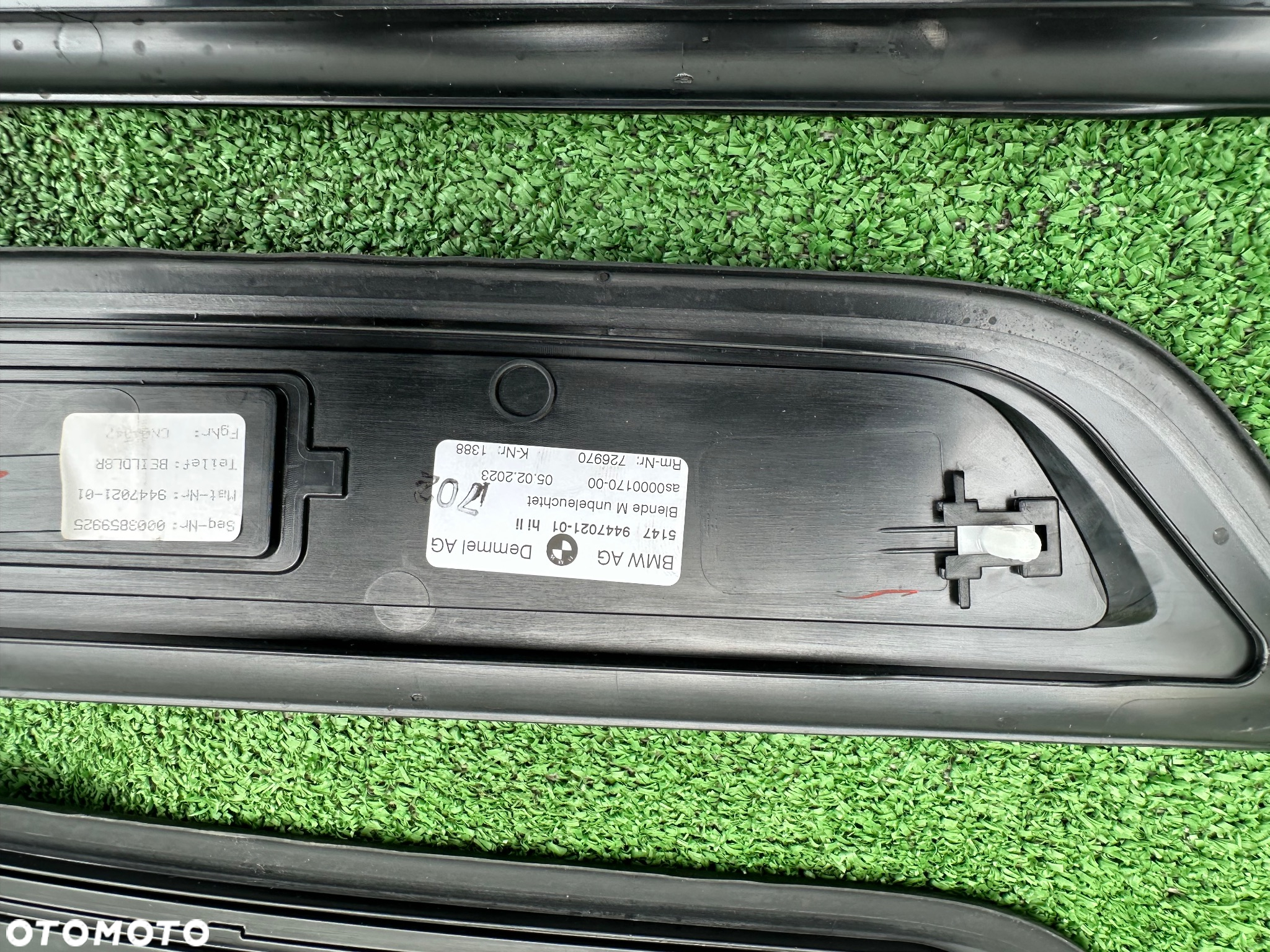 LISTWA LISTWY PROGOWE NAKłADKI BMW 5 G30 G31 M-PAKIET 5A0DB65 - 5