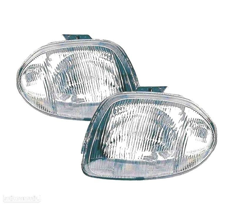 FARÓIS OPTICAS PARA RENAULT CLIO II 98-01 - 1