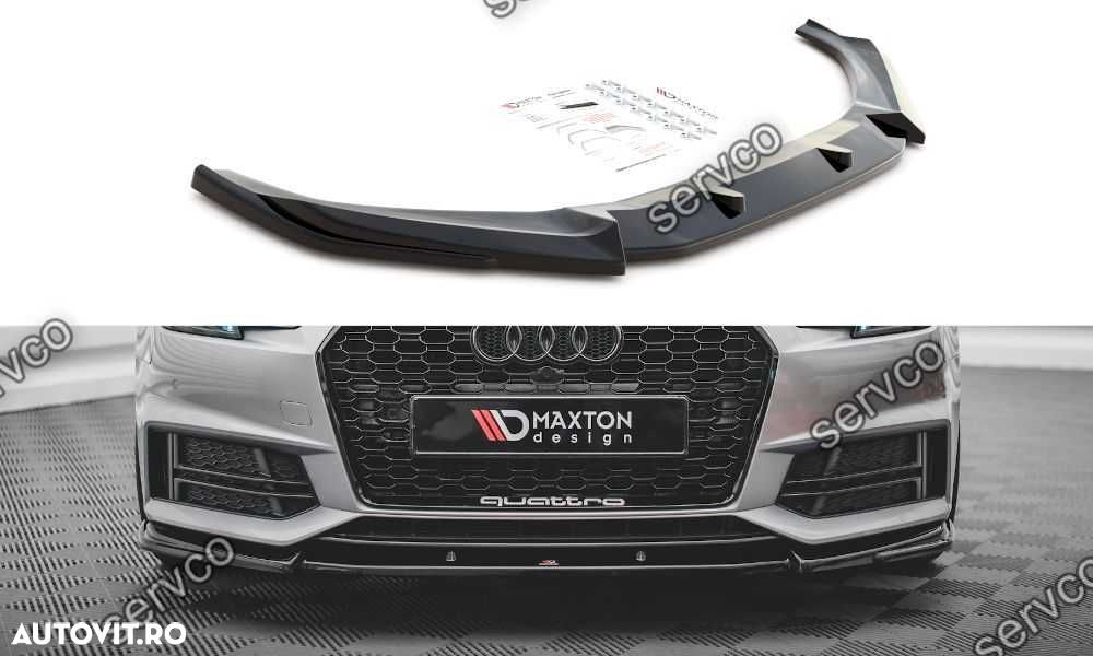 Prelungire bara fata Audi S4 A4 SLine B9 S4 2015-2019 v10 - Maxton - 1