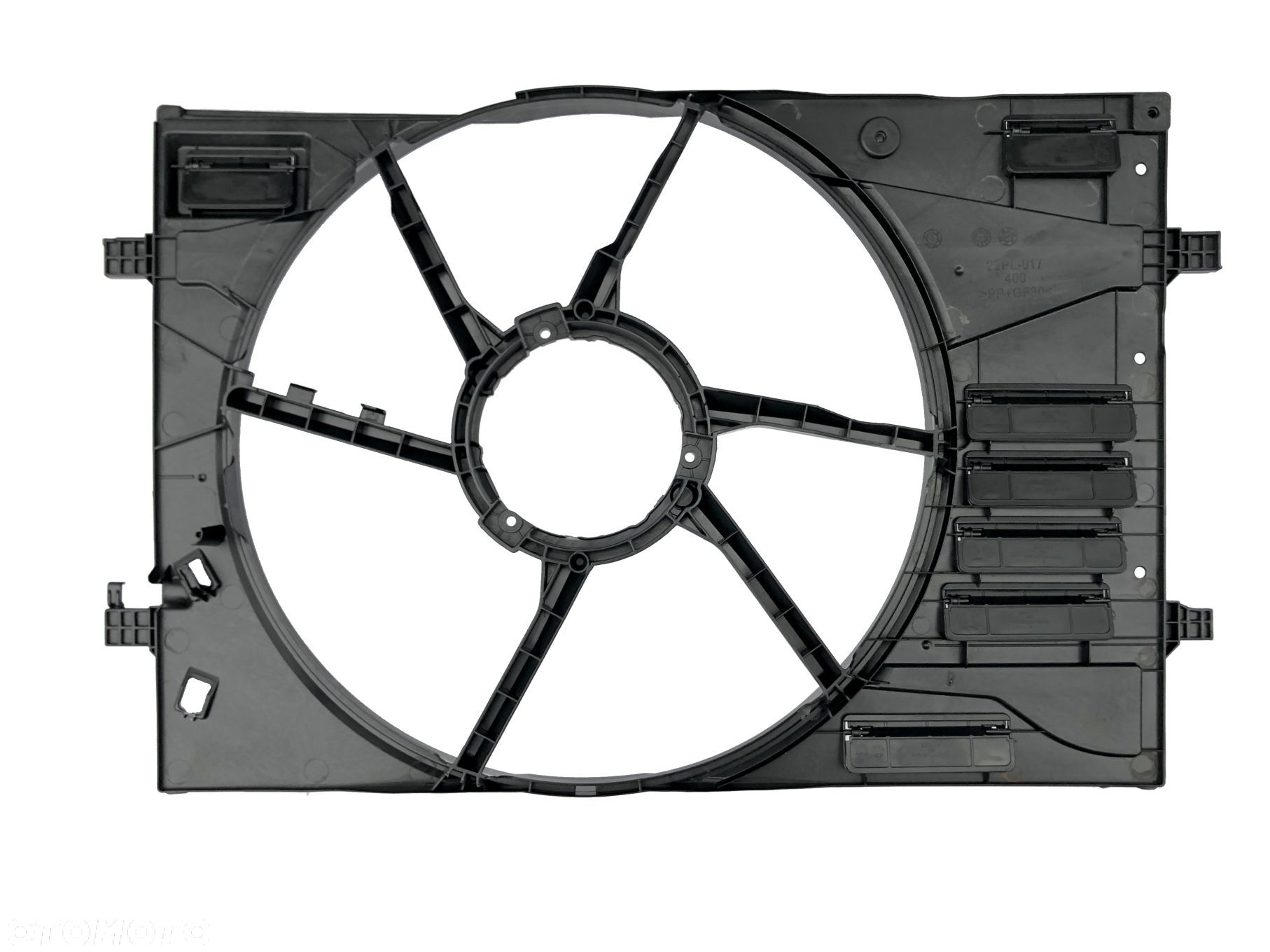 Obudowa wentylatora chłodnicy Volkswagen VW Polo 2017- 2Q0121207J - 1
