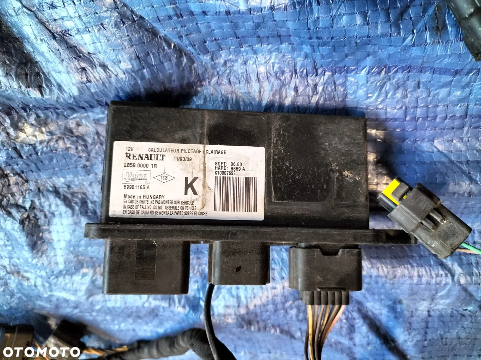 INSTALACJA WIĄZKA PASA PRZEDNIEGO PRZÓD 240120014R RENAULT LAGUNA III 3 COUPE GT - 4