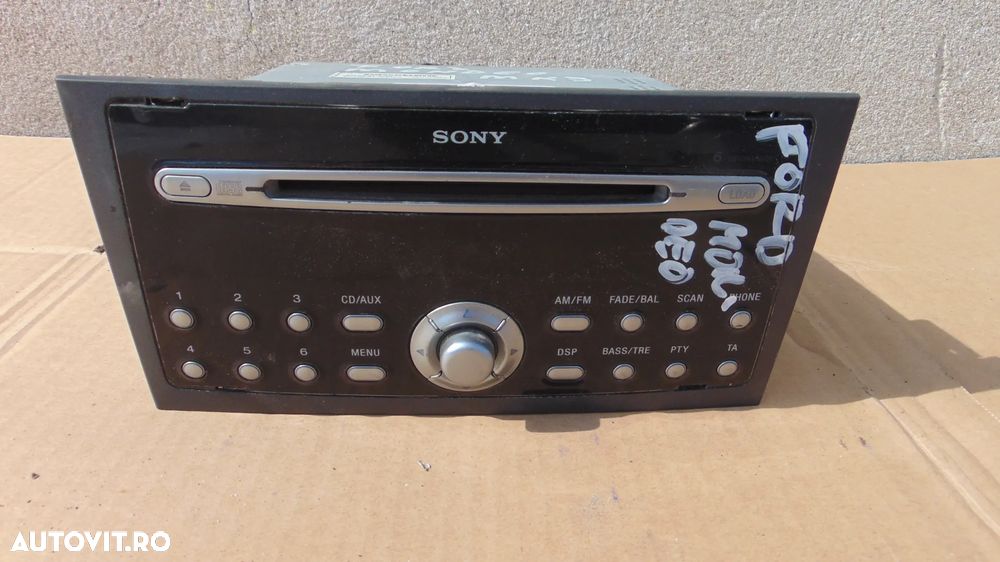 Radio Cd DVD Player Ford Focus 2 an 2006 cod VP7S7F-18C821-CA - 2