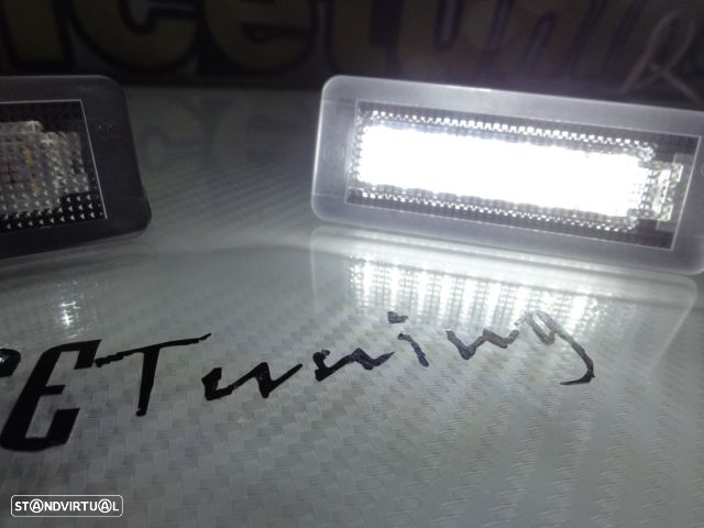 Suporte de lâmpada de matricula com led branco para SMART Fortwo 450, 451 (1998-2014) - 15