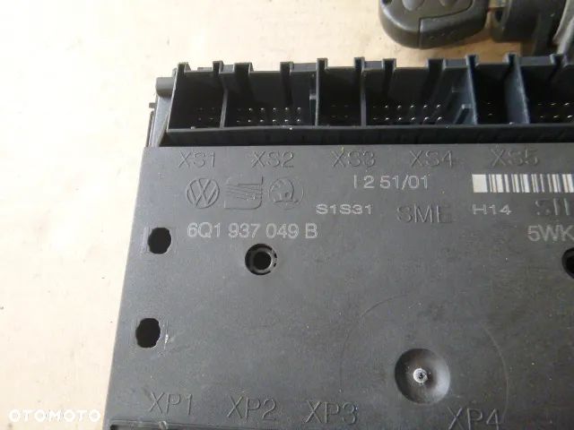 ZESTAW STARTOWY KOMPUTER STACYJKA IMMOBILIZER LICZNIK SEAT IBIZA III CORDOBA II 1.9 SDI 038906012EM - 10