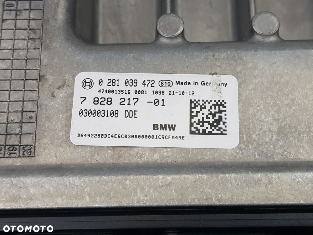 Komputer Sterownik silnika ECU BMW X1 F48 MINI F55 1.5 B38 7828217 - 10