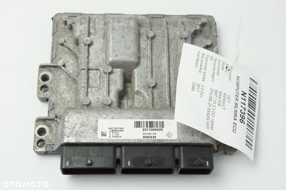 KOMPUTER SILNIKA ECU RENAULT MASTER III 237109955R - 4