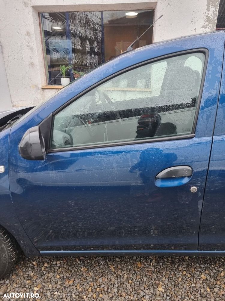 Usa Stanga Fata Dacia Sandero 2 Facelift 2016 - 2020 Hatchback 4 Usi BLUE TERPR (1488) - 1