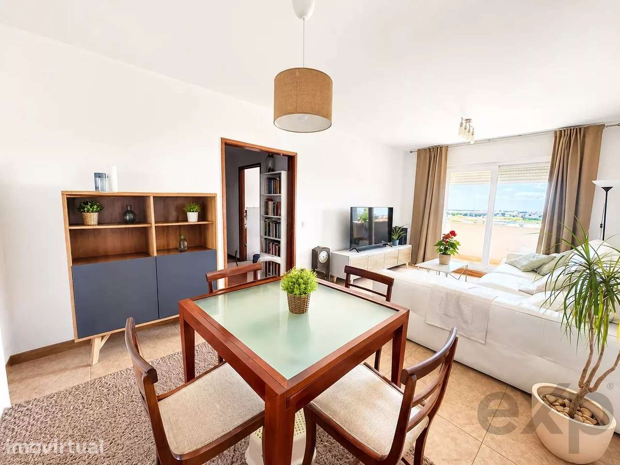 Elegante Apartamento T3 com Vista Desafogada sobre a Ria Formosa - Grande imagem: 2/21