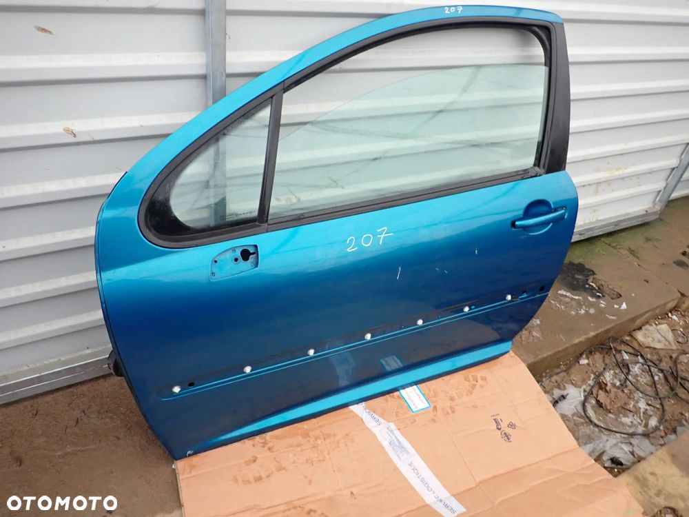 PEUGEOT 207 DRZWI LEWY PRZÓD 3D - 2