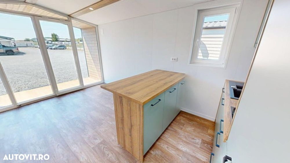Alta Casă mobilă 4 anotimpuri July nr. 193 | Tâmplărie PVC şi încalzire electrică | 11 x 3.7 m | 1 dormitor şi 1 baie - 6