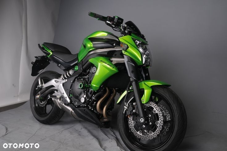 Kawasaki ER6 ER 6 SWAP owiewka osłona boczek zbiornik silnik zawieszenie set podnóżek swap siedzenie chłodnica regulator moduł przełącznik przekaźnik licznik wiązka stelaż - 1