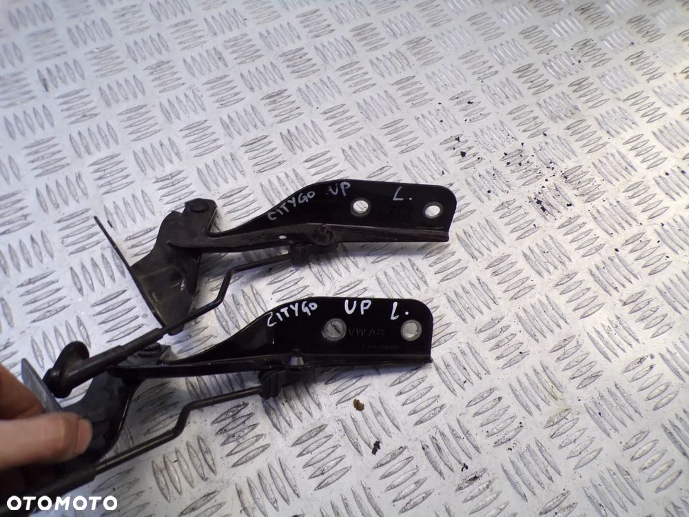 ZAWIAS MASKI LEWY SKODA CITYGO VOLKSWAGEN UP SEAT MII 2 SZTUKI - 2