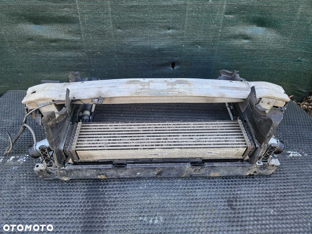 Pas Przedni Wzmocnienie Czołowe Belka Zderzaka Chłodnice Intercooler Wentylator 1.8 2.0 TFSI 2.0 TDI AUDI A4 B8 - 15