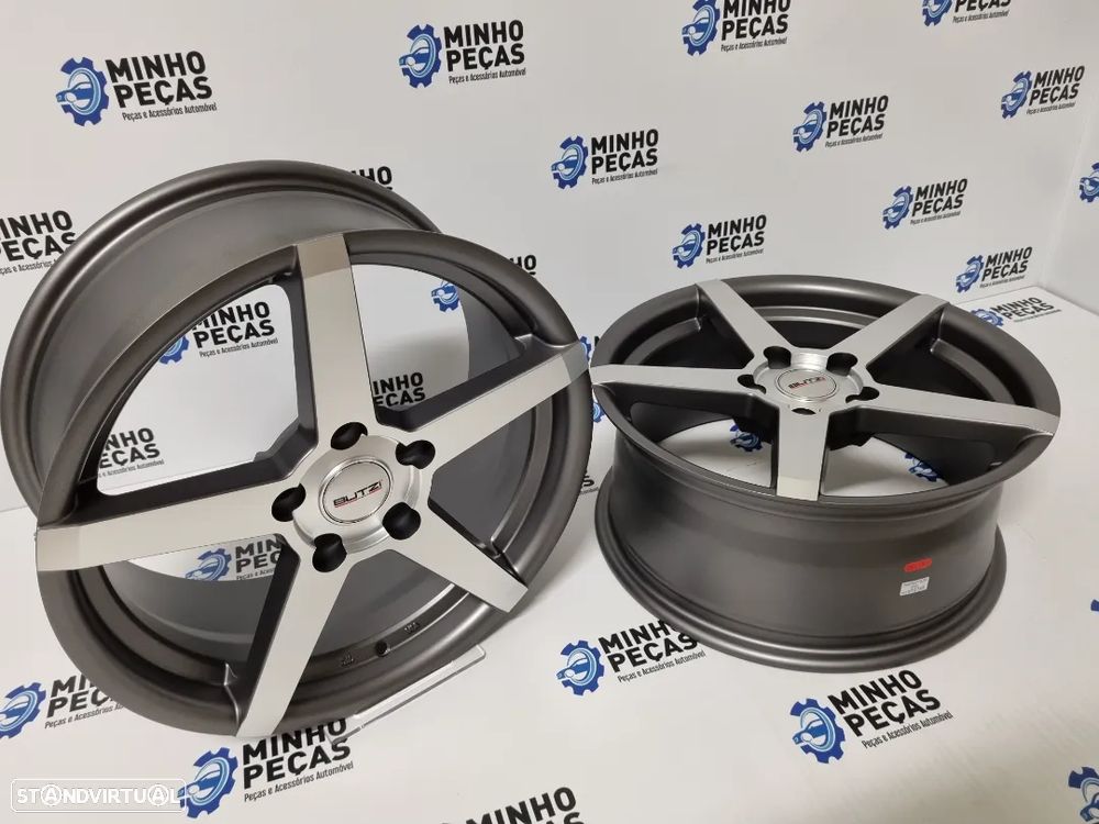 Jantes BUTZI M-SPITZE em 17 (5x120) GunMetal Polido - 6