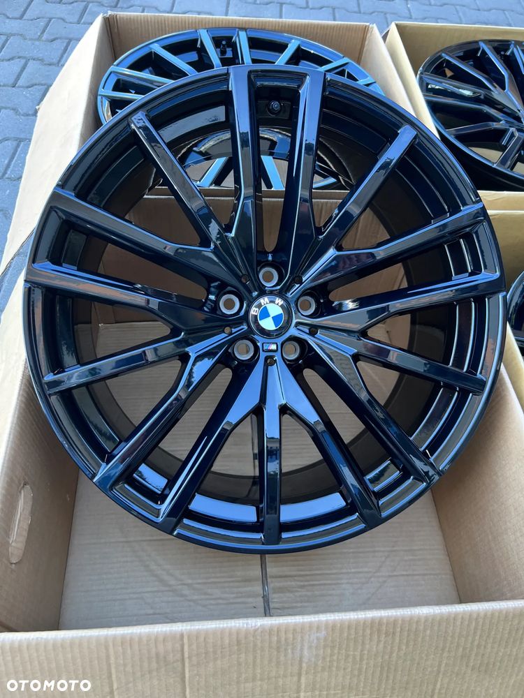 Oryginalne Felgi BMW X5 X6 X7 22'' G05 G05 G07 Black Piano - 5