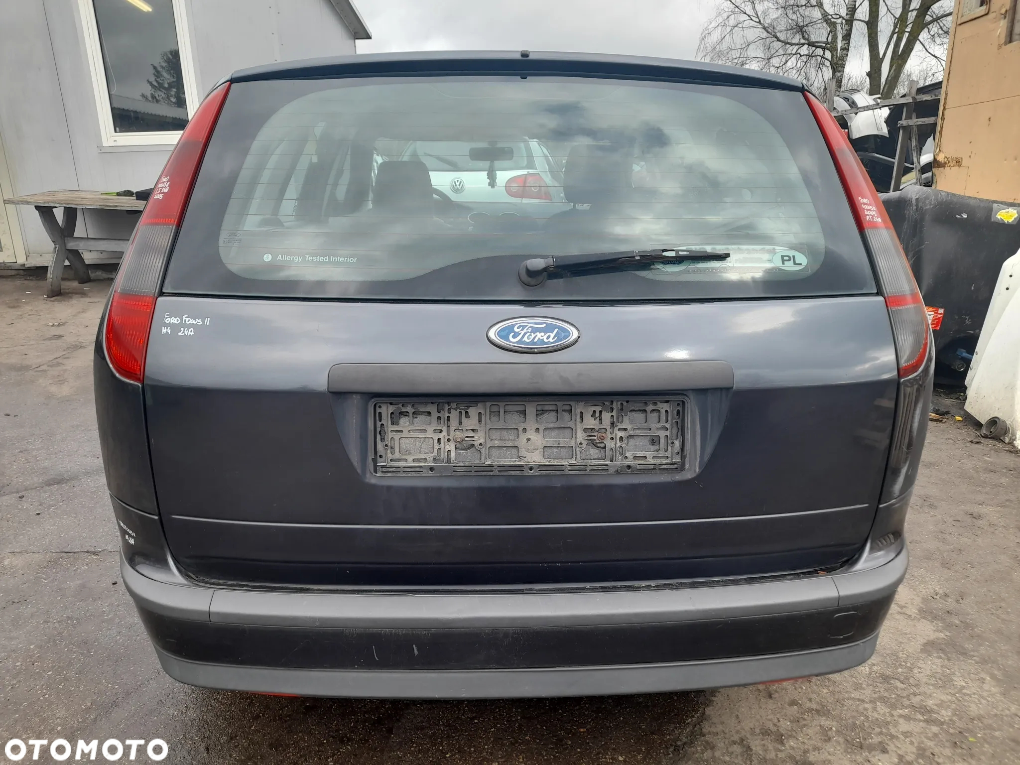 FORD FOCUS MK2 ZDERZAK TYŁ TYLNY TYLNI H4 - 14