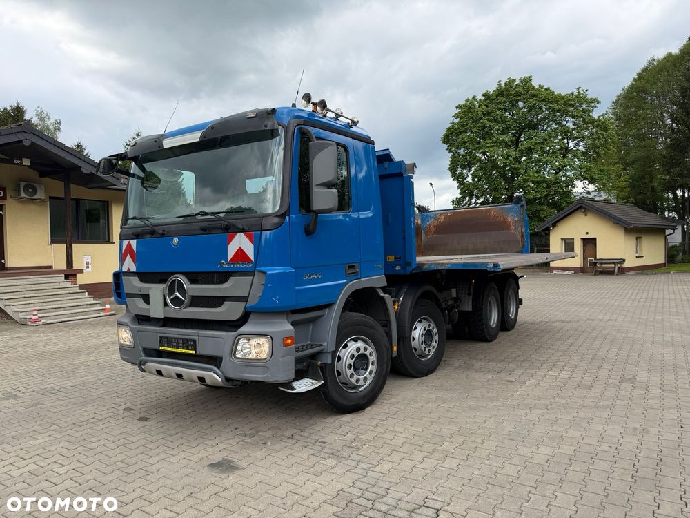 Mercedes-Benz 3544 ACTROS MP3 wywrotka 3-str. MEILLER, plandeka, BORDMATIC - 4