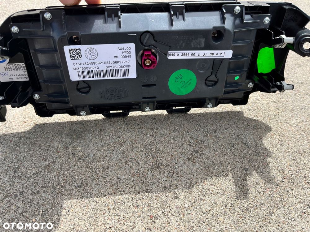 Nawigacja Ekran Alfa Stelvio 5554900104 50552421 - 2