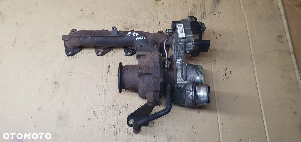 Turbina turbosprężarka turbo nastawnik BMW I E87 Lift 2.0D 7800594 7800594C 7800594C02 - 2
