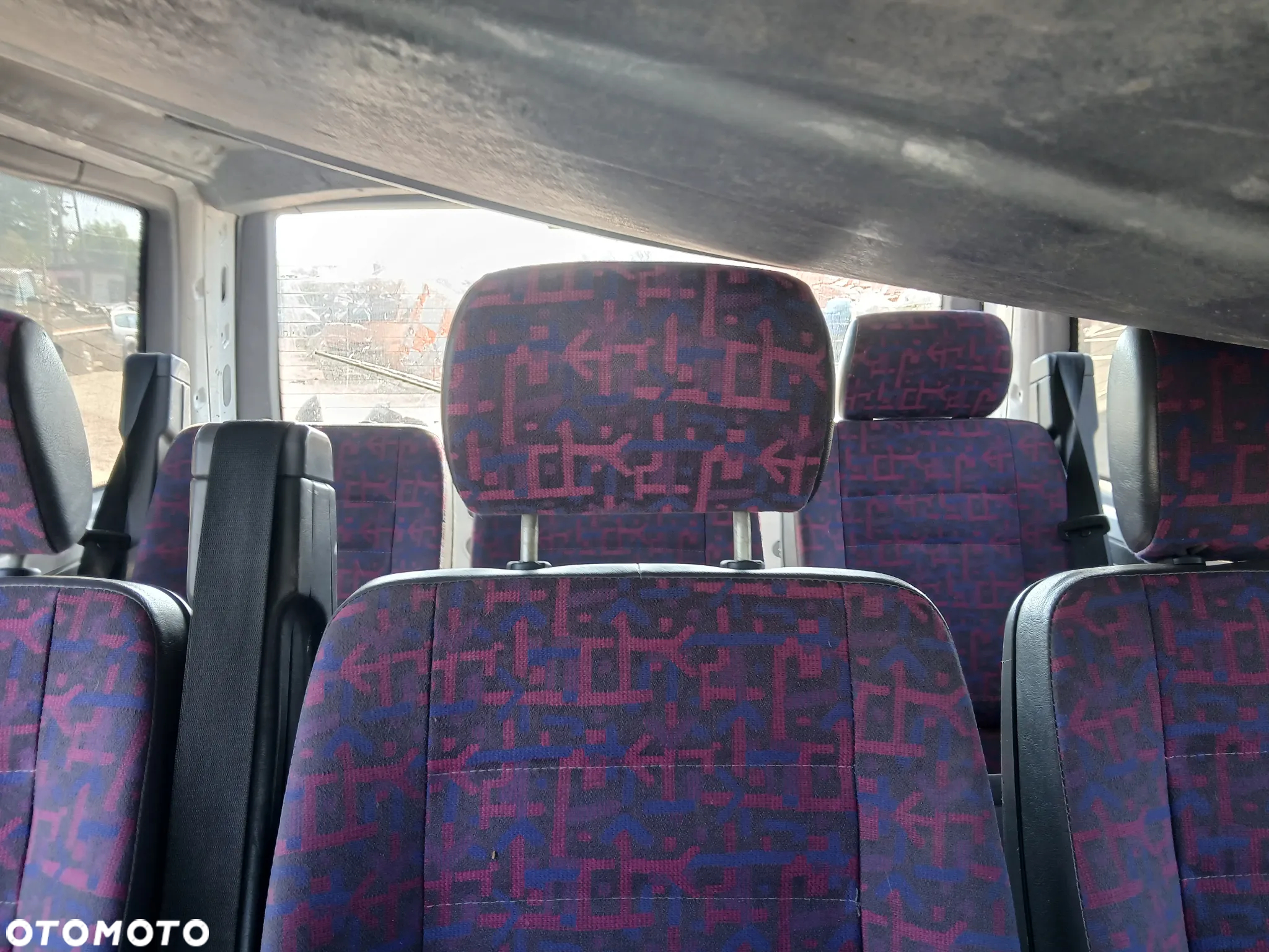 mercedes vito W638 fotel fotele 2 oraz 3 rząd kanapa deska kokpit podsufitka boczek boczki klamka - 7