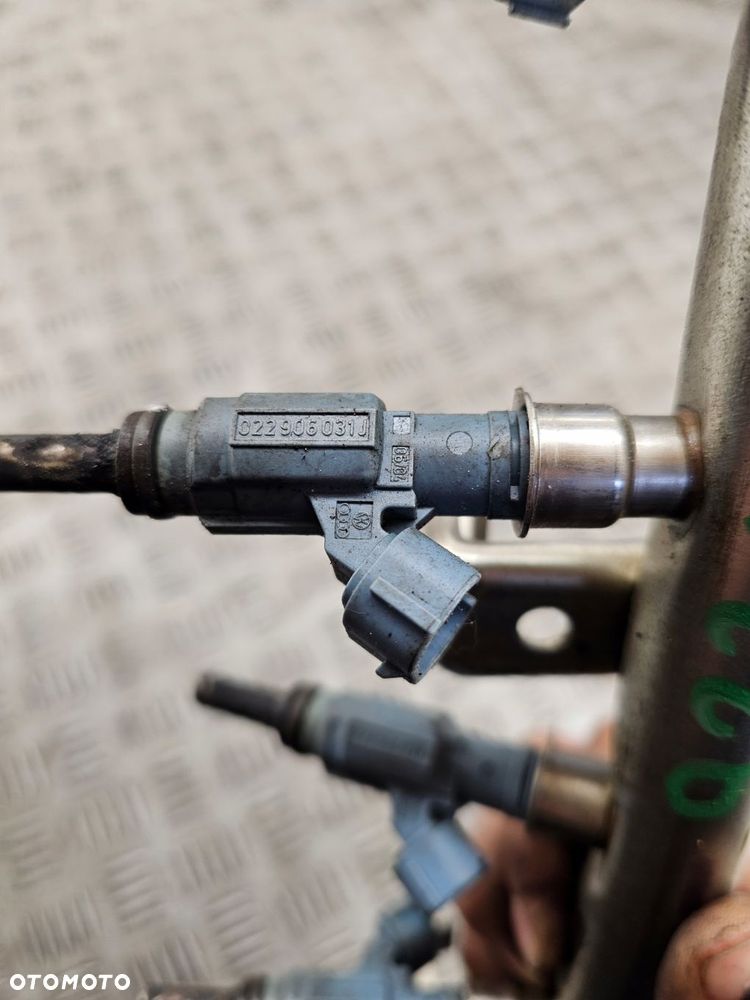 vw golf v r32 audi a3 8p 3.2 vr6 listwa wtryskowa 022133315m + wtryski - 6