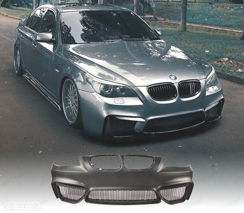 PÁRA-CHOQUES FRONTAL BMW E60 E61 07-10 LOOK M4 PDC - 1