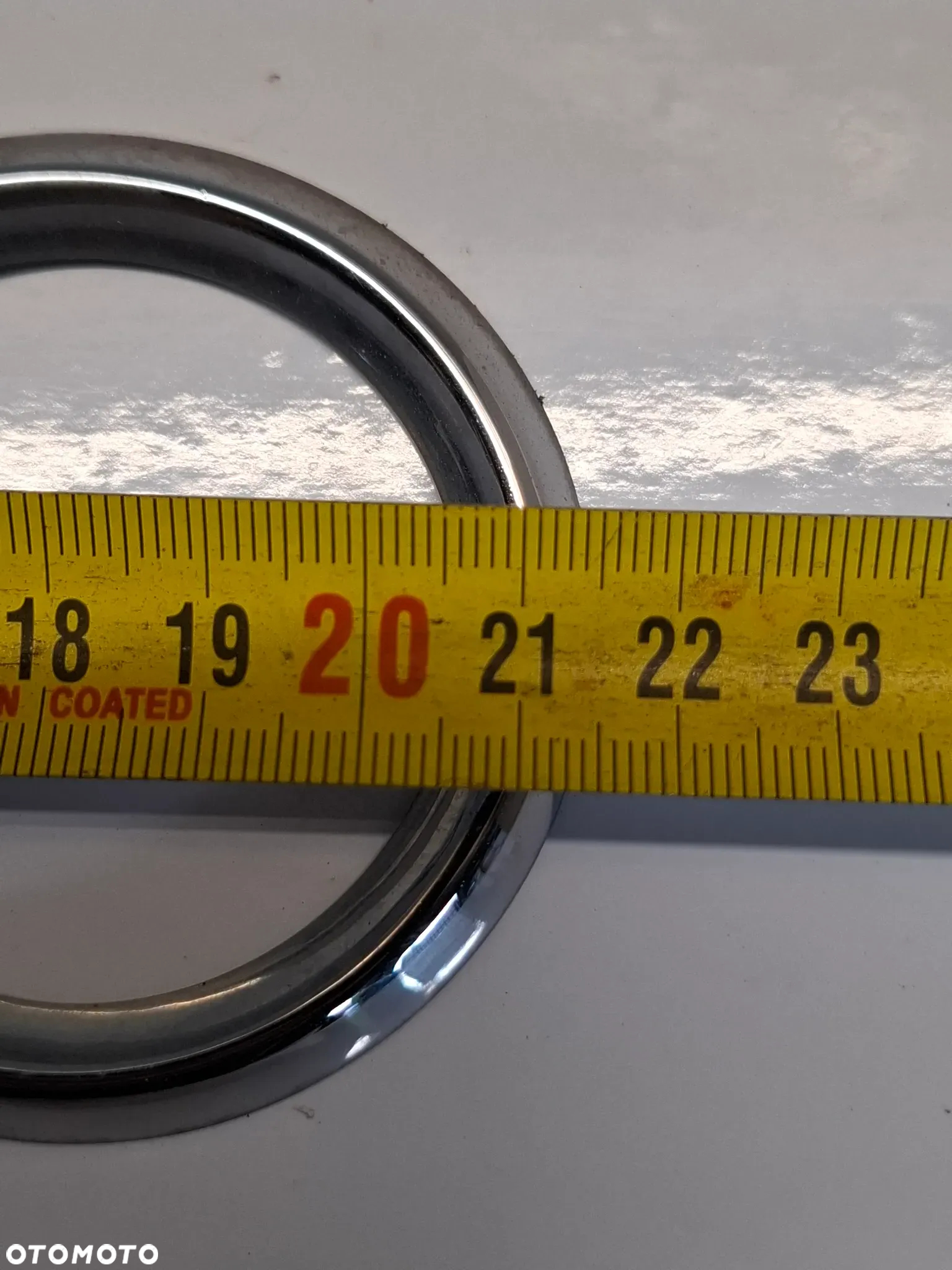 ZNACZEK EMBLEMAT KLAPY TYL BAGAZNIKA AUDI 21,5CM SLASK WYSYLKA - 2