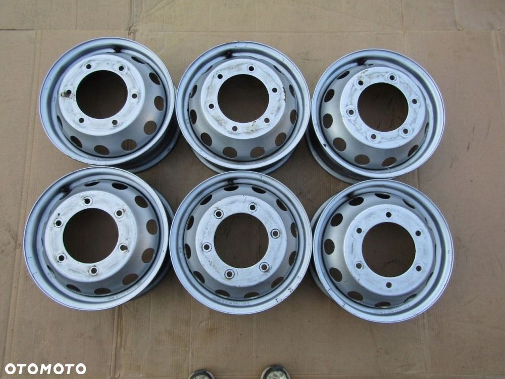 6x Felga Felgi 16 VW Crafter MAN Bliźniak 5,5j 6x205 ET121,5 / 2N0601027C - 1
