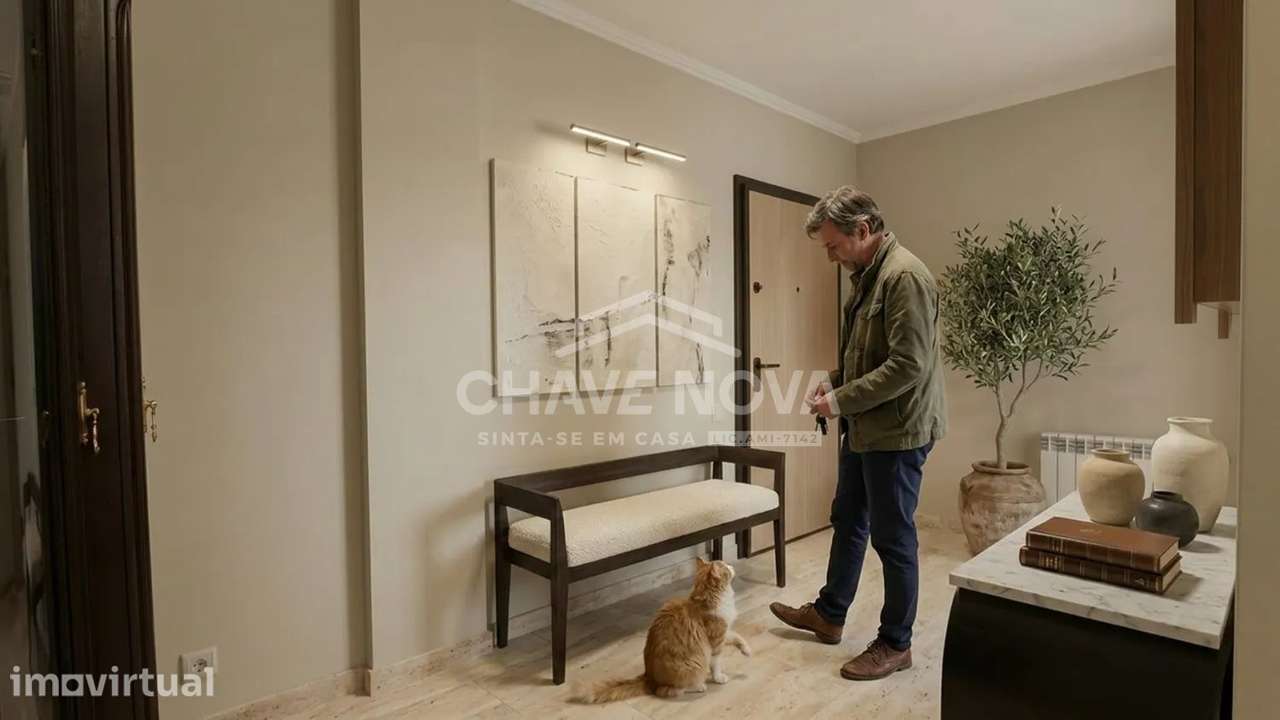 Apartamento T3 num condomínio fechado em São João de Ver - Grande imagem: 4/32